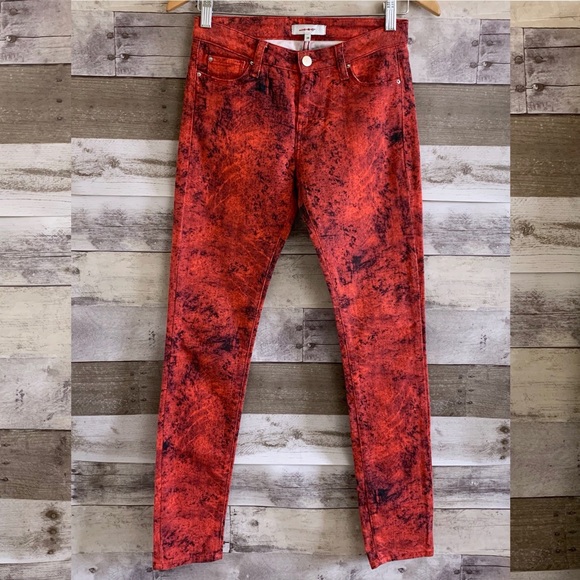 IRO Denim - IRO Denwent Mid Rise Tie Dye Ankle Skinny Jeans